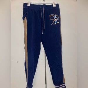 Walt Disney World 50th Anniversary blue joggers